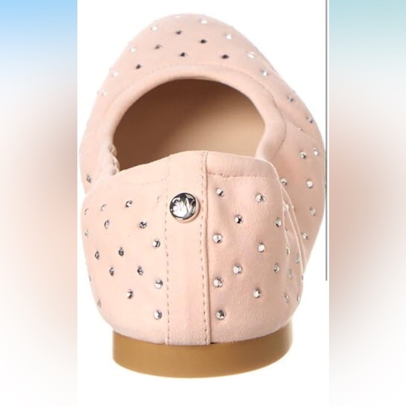 Stuart Weitzman Bling Ballet Suede Flats - Picture 3 of 4